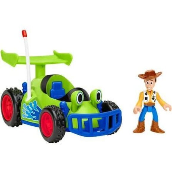 WOODY & R.C. Toy Story IMAGINEXT Disney PIXAR Figure RACE CAR Fisher-Price NEW - Picture 2 of 11